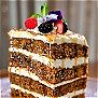 Carrot Cake for Two at Ondus Restaurant on the Waterfront